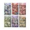 24pcs Colored Roses Stickers Girl Gift Scrapbooking Material For Thank You Stickers Craft Supplies Aesthetic