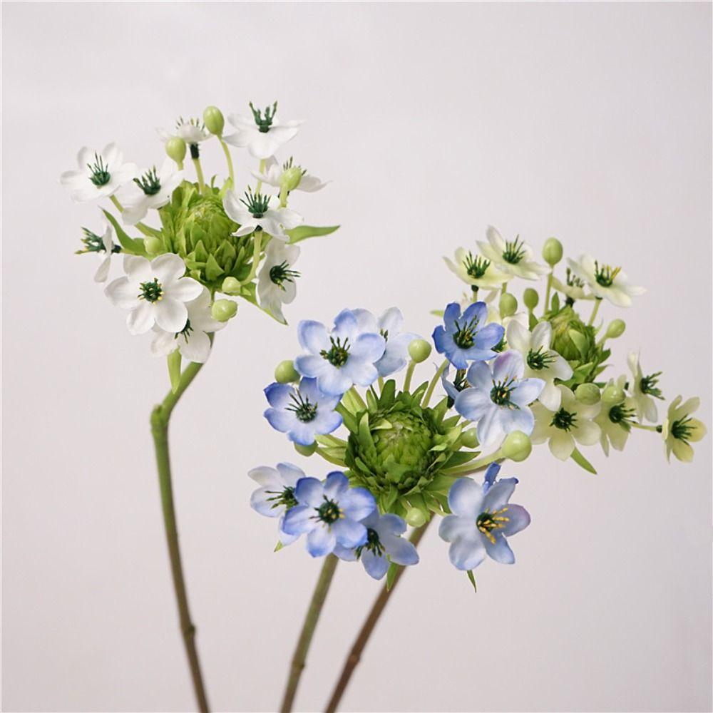 Real Touch Artificial Flowers Branch Luxury Green Plant Fake Flower  Wedding Party