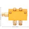 6Mm Inlet Oil Distributor Brass Material Divider Valve Piston Distributor  Industrial Machinery