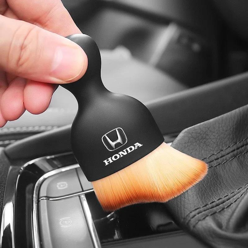 Car Air Outlet Crevice Dust Removal Brushes Auto Interior Cleaning Accessories For Honda Civci CRV Accord Mugen Prelude FIT City