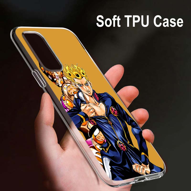 Jojo's Bizarre Adventure Jojo Pro OPPO Reno7 SE 6 5 Z F 4G 5G Find X2 X3 Neo Lite Pro Plus Průhledný Měkký Telefonní Kryt Coque