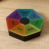 Compact 7-Day Waterproof Pill Organizer Box with 7 Compartments