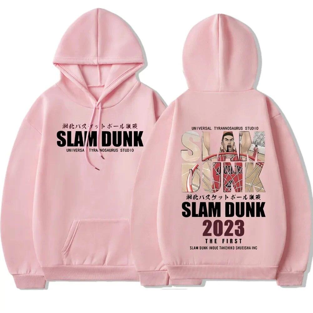 Dámská mikina Unisex Streetwear Běžné oblečení y2k Podzim Zima Unisex Mikiny Japonské Anime Slam Dunk Potisk Pulovr Mikina Unisex