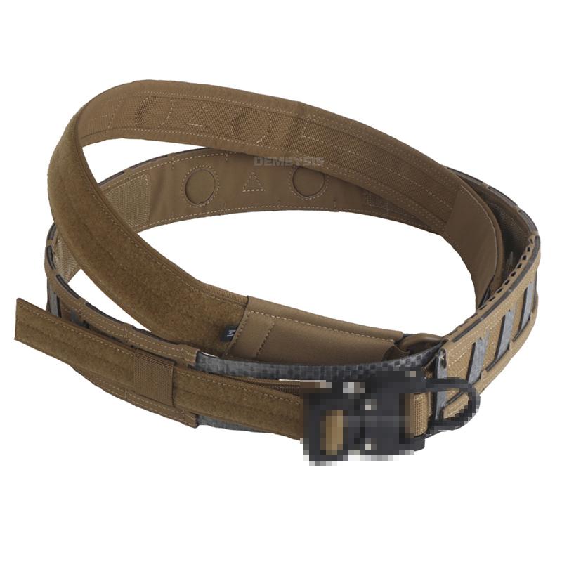 Centură de Luptă Airsoft Centuri de Antrenament CS în Aer Liber Sistem MOLLE Magnetic 2 în 1 Centură de Talie Accesorii Echipament de Vânătoare XL(Fit 94CM-104CM)