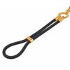 30cm Silicone Phone Lanyard Short Strap Adjustable Cord with Tether Tab