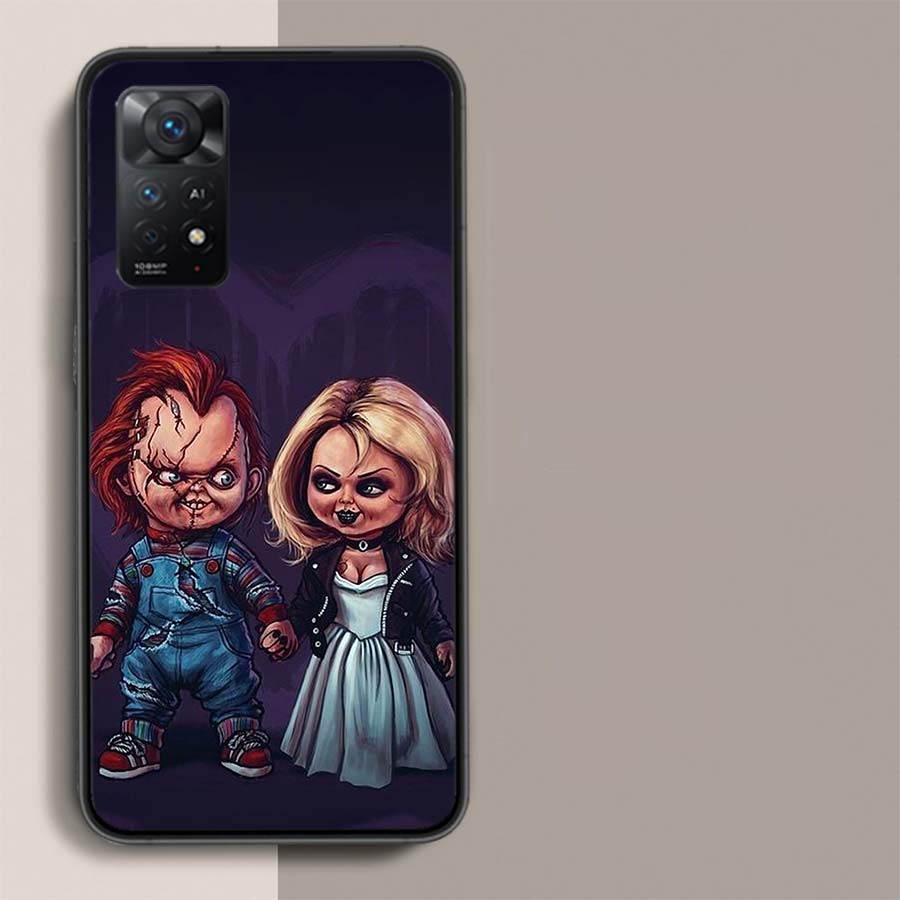 Chucky Doll Horror Movie Phone Case For Xiaomi Redmi Note 12 Pro Plus 5G 12S 11 11E 11T Pro 10 9 8 7 11S 10S 4G 9T 8T 9S Capa Co