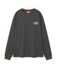 WACKY WILLY Raglan Long Sleeve Grey