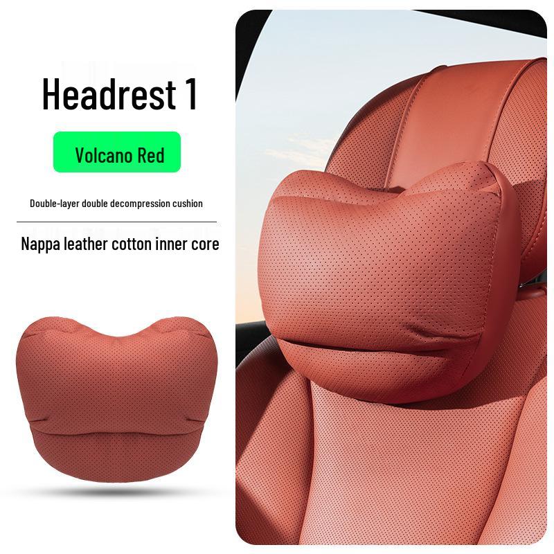 

Adjustable Neck Pillow & Lumbar Support Set for Hongqi Car Models HS5/H5/H9/HS7