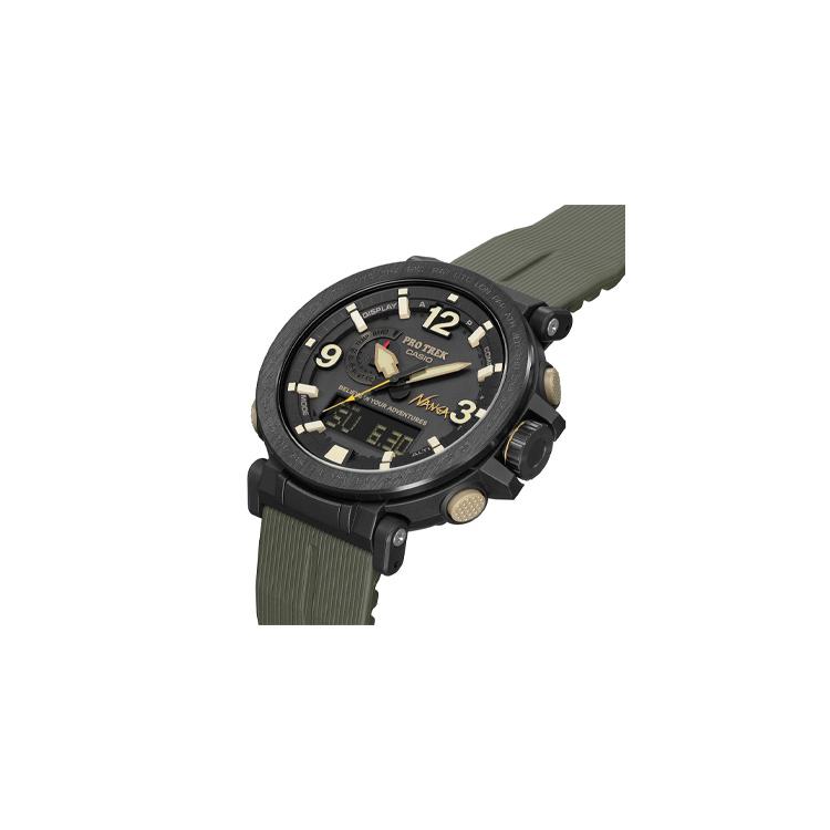 Casio Męski Zegarek PRO TREK Czarny PRW-6630NA-1A3JR
