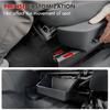 Mabett Under-Seat Storage Box for Ford Maverick Power Seat -2025, Front Row Electric Seat Underseat Organizer Accessories