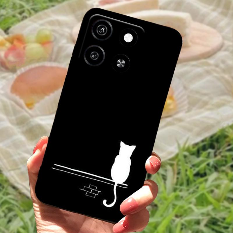 Für ZTE Blade A55 Hülle Weiche Silikon TPU Handyhülle Für ZTE Blade A35 Z2453 Stoßfeste Rückabdeckung A35 A55 Schutzhülle Funda
