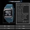LED Display Sports Digital Watch Multifunction Glow-in-the-dark Electronic Wristwatch Stopwatch Square Quartz Watch For Men Kids