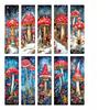 10pcs/pack PP Bookmarks A Snowy Night Fantasy Book Cards Dreamlike Scenery Ins Style