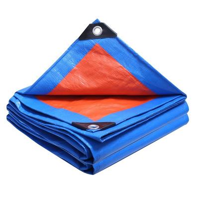 Thickened Rainproof Cloth with Edge Wrapping Wear-resistant Waterproof Tarpaulin Sun Protection UV Protection Sunshade Used for Truck Cover Camping