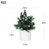 Fake Plant Potted Workspace Table Accessorie Wedding Accessorie Artificial Flower Ornament Household Decoration Room Desktop Decor