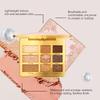 Palette ombretti AMZ a 9 colori, un trucco ombretti multiuso a 9 colori per l'uso quotidiano portatile a feste e riunioni