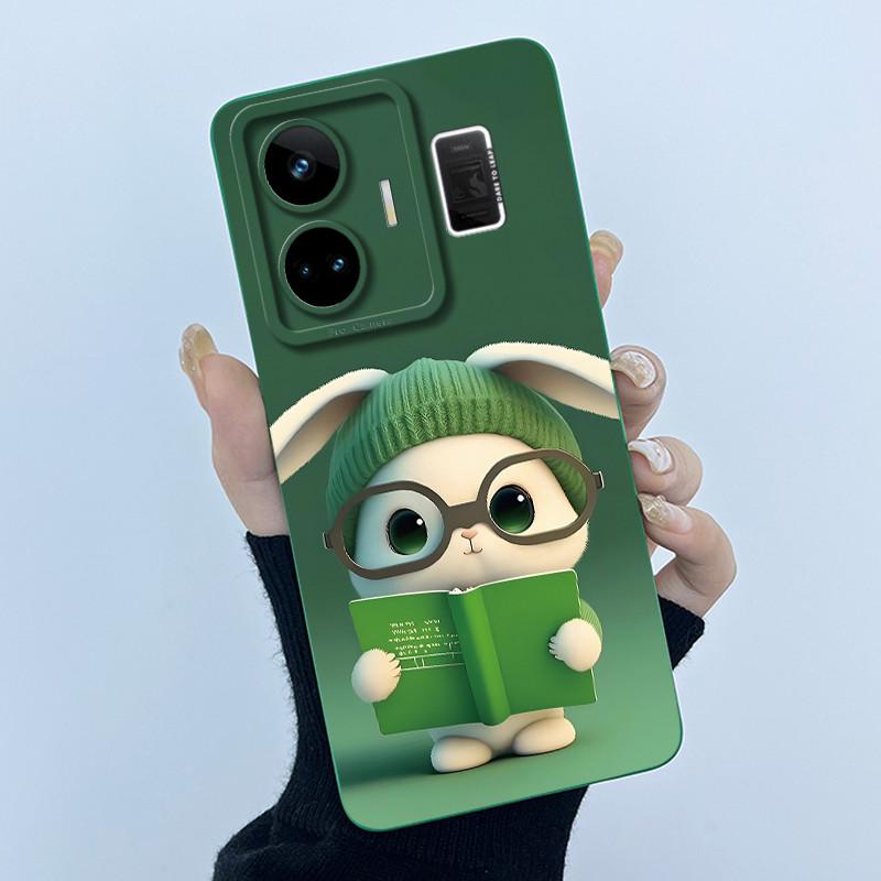 For Realme GT Neo 5 Case Funny Cartoon Cat Bumper Slim Soft TPU Shockproof Phone Case On For Realme GT Neo 5 Neo5 240W 5G Cover