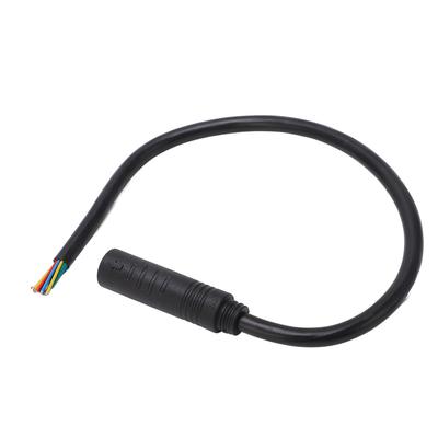 Cavo di Estensione di Conversione per Motore di Bicicletta Elettrica 9 Pin 32cm Filo di Conversione con Connettore Femmina Impermeabile