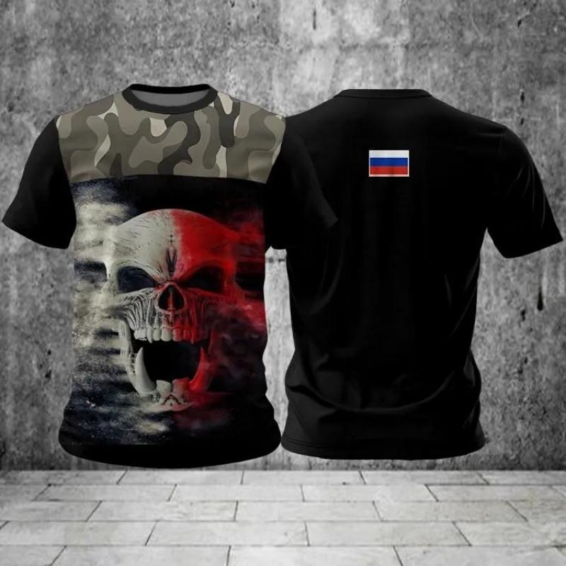 Shirt for Mens Print Short Sleeve Top 3D Casual Street Man's T-shirt Tee Shirt Men Vintage Clothing Shirt