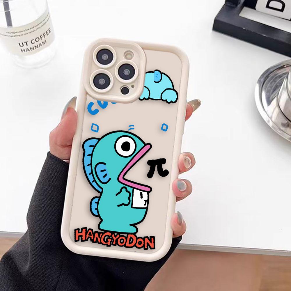 Cartoon H-Hangyodon Phone Case For iPhone 15 14 13 12 11 16 XS Max X XR SE 7 8 6 6S Plus Shock16of Silicone Case Funda Shell