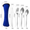 Abay Portable Stainless Steel Cutlery Set