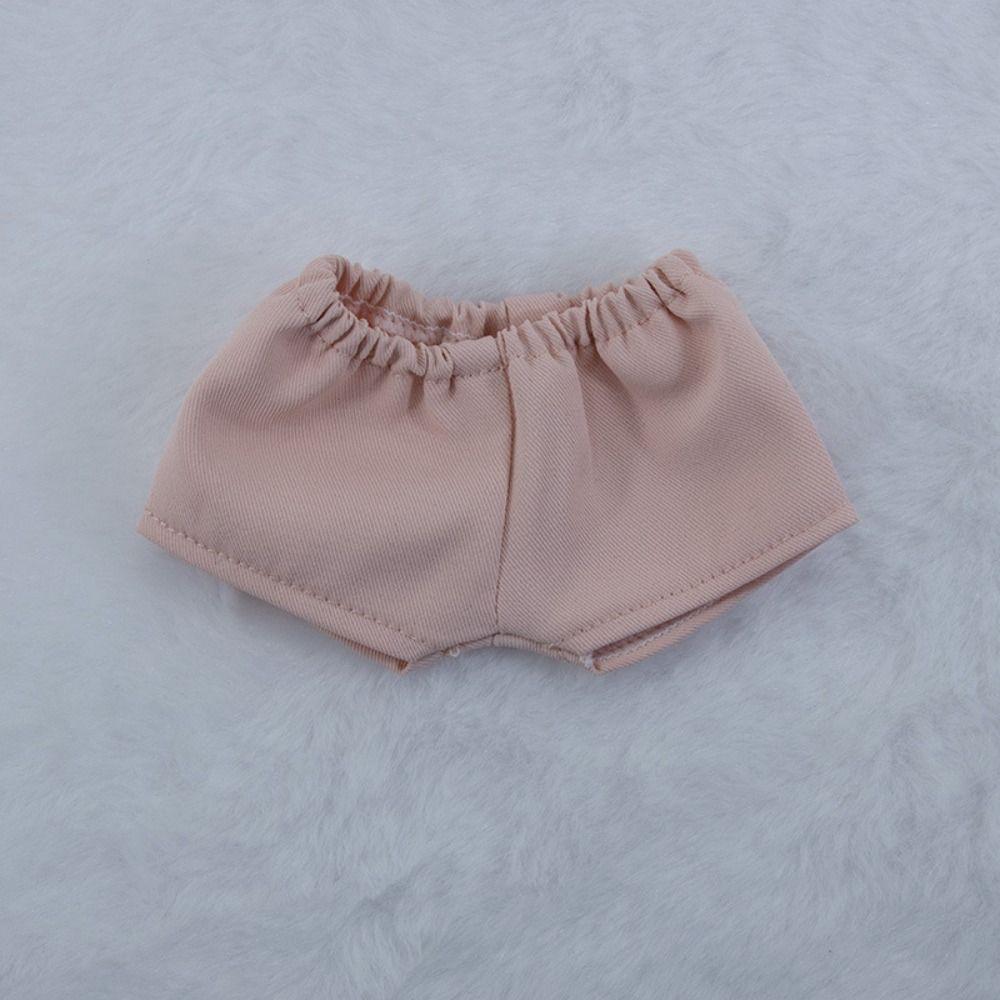Handmade Doll Trousers Fashion Casual Wear for 1/11 1/12 OB11 Dolls 10cm Cotton Doll