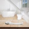 Adapts To Various Drain Alignments Effective Drainage Solution Easy Installation Bathtub Drain Flexible Rubber Material