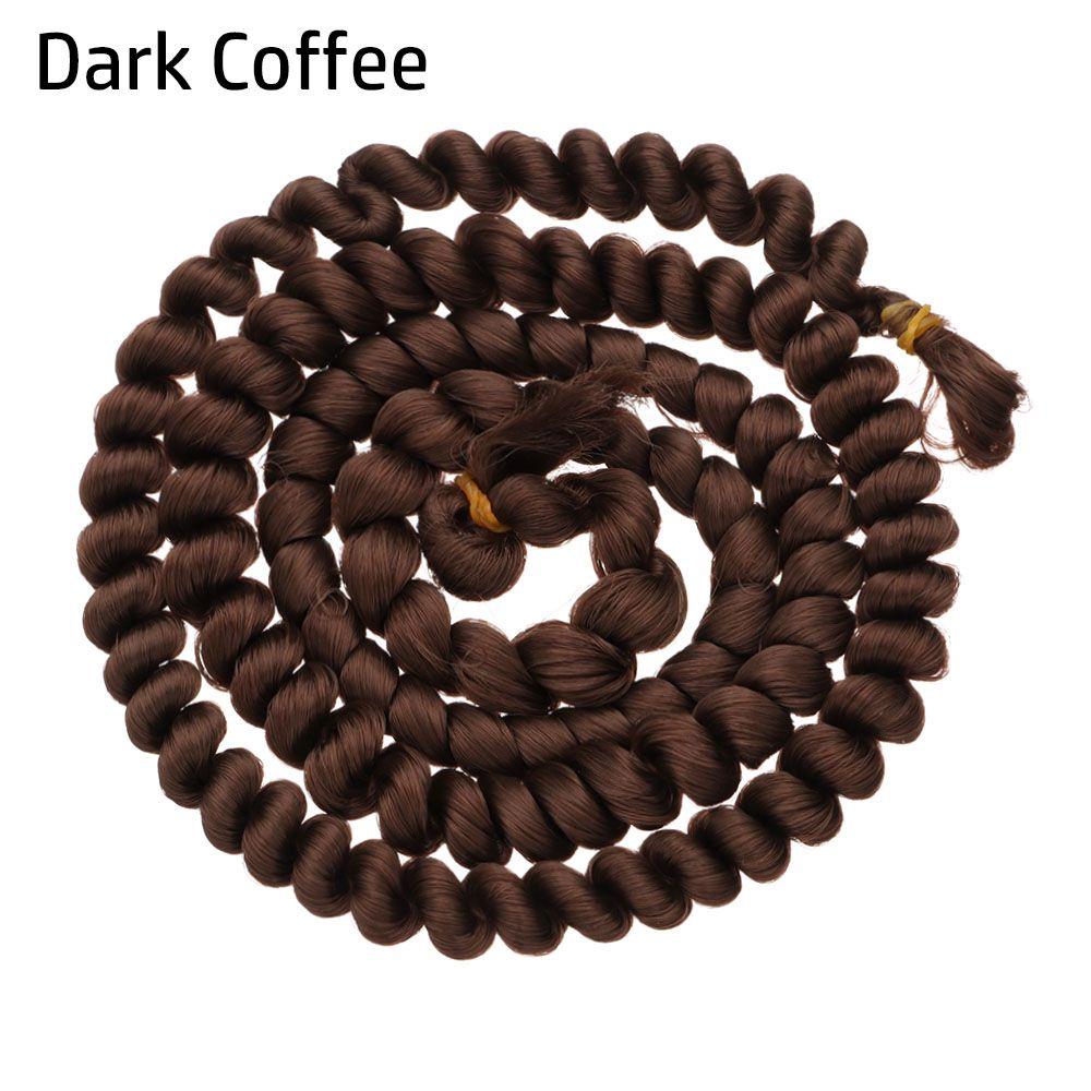 Screw Curly Hair Accessories for Dolls BJD Doll Wig High-Temperature Material Resistant Fiber Hair Wefts Hair Wig