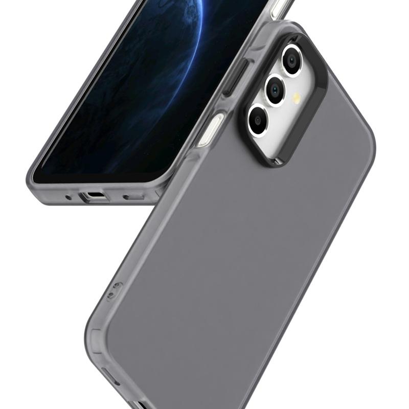 For Samsung M15 Case Cover Samsung Galaxy M15 Capas Phone Back Transparent Colour Bumper Frosted Matte Clear Fundas Samsung M15