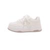 Milk fufu little white shoes women 2025 summer new popular student versatile chic shoes women thick baseplate shoes