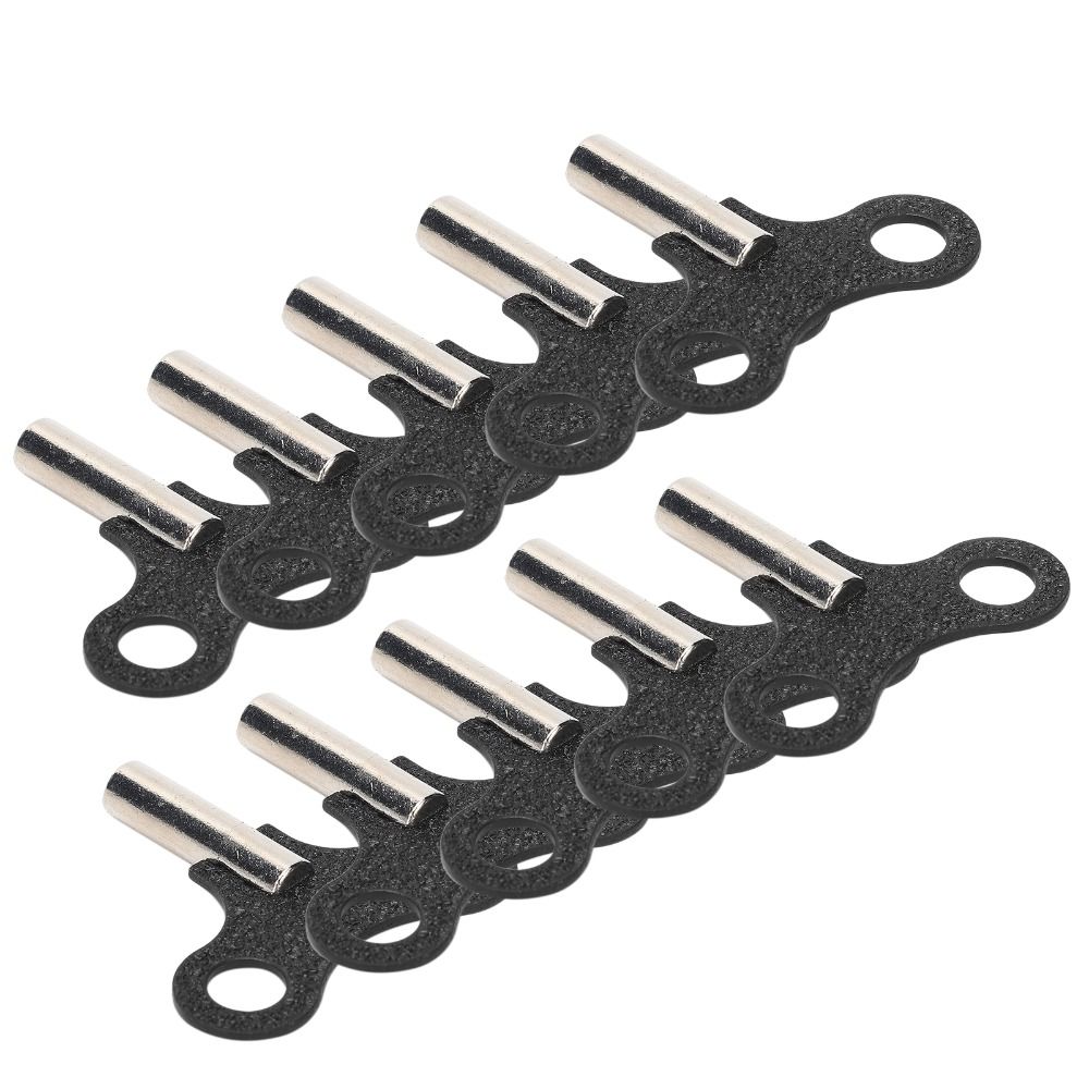 10 STuks Set Klokgereedschap Klokwerk Sleutels Compact Mechanisch Klokje Sleutel Klok Reparatiegereedschap Antieke Klokken