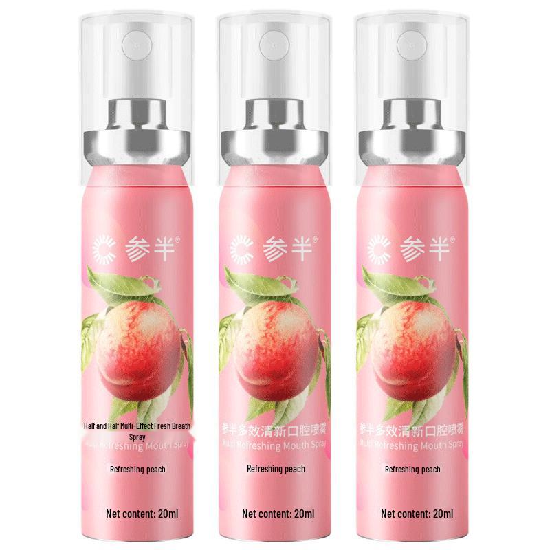 Canban Probiotic Oral Spray - Peach 3-Pack