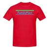 Family Mart Logo Japan Konbini Couple Style Tshirt Hong Kong Retro Threediunisexsional Printing Cotton Tee