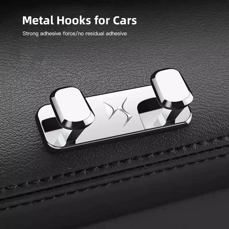 

Car Metal Hooks Organizer Mini Storage Hook Accessories For Citroen C4 C3 C2 C1 C5 Xsara Grand Jumper Saxo Jumpy C8 Celysee C6 C