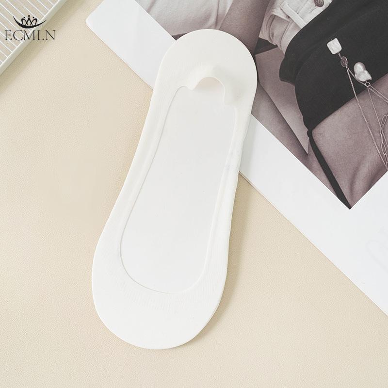 

Новые трендовые носки-лодочки из ледяного шелка, с мягкой подошвой, силиконовые противоскользящие, с толстой губчатой подошвой, мягкие, удобные, амортизирующие для высоких каблуков, невидимые носки one pair белый