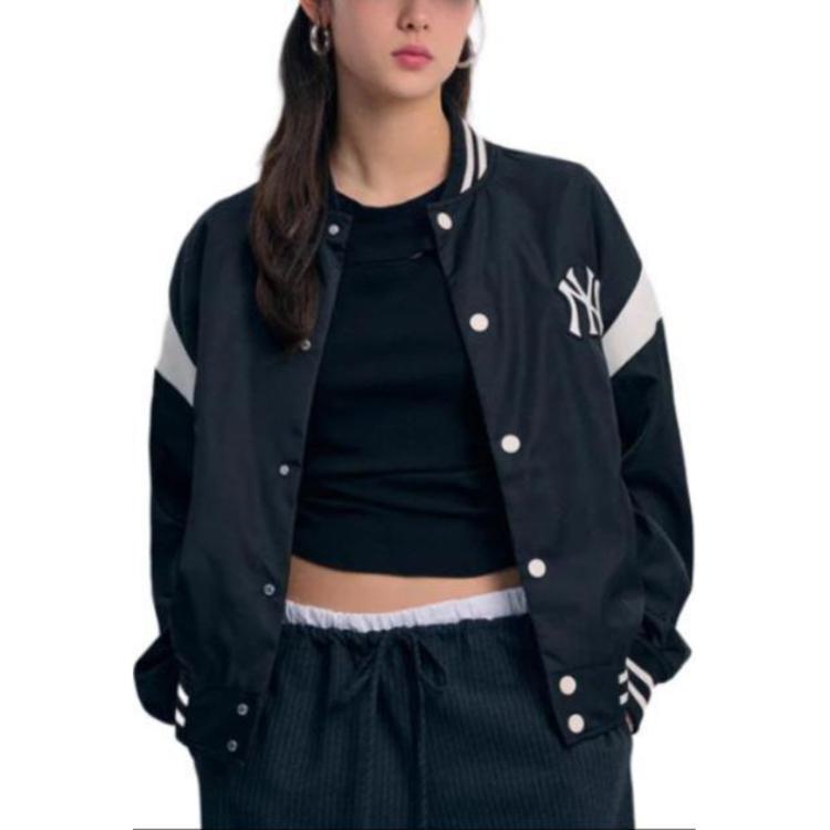 MLB SS24 New York Yankees Baseball Jacket Unisex Black 3AJPV0641-50BKS