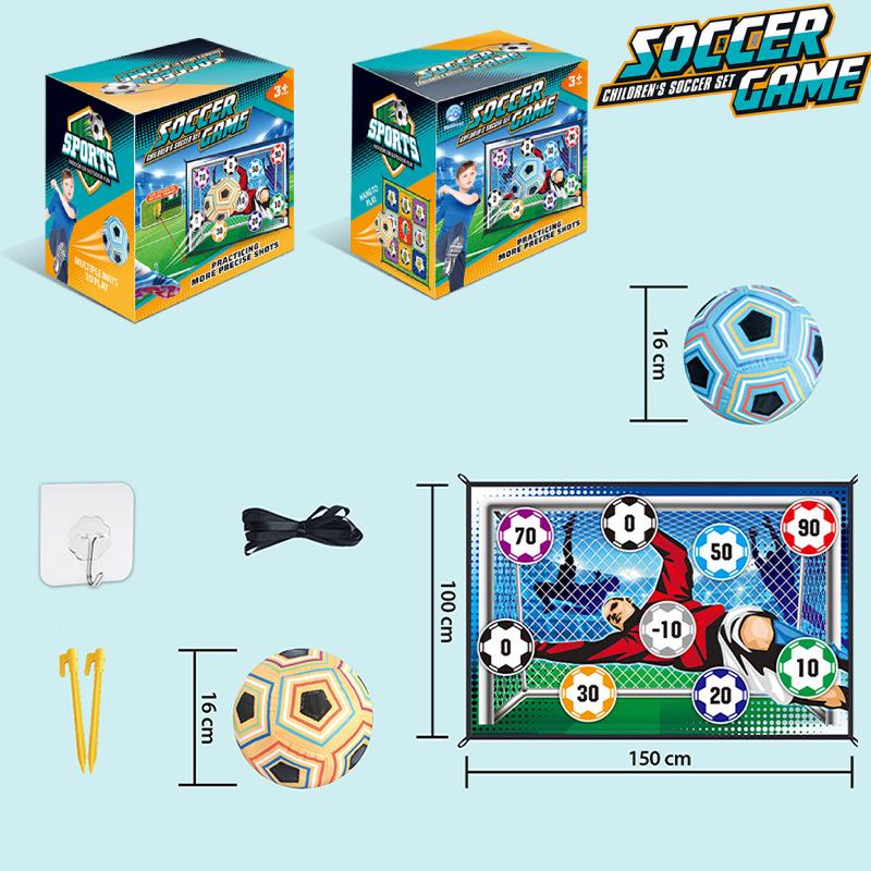Soccer Kid Ball Game Mat Set Outdoor Indoor Mini Football Training Toys Practice