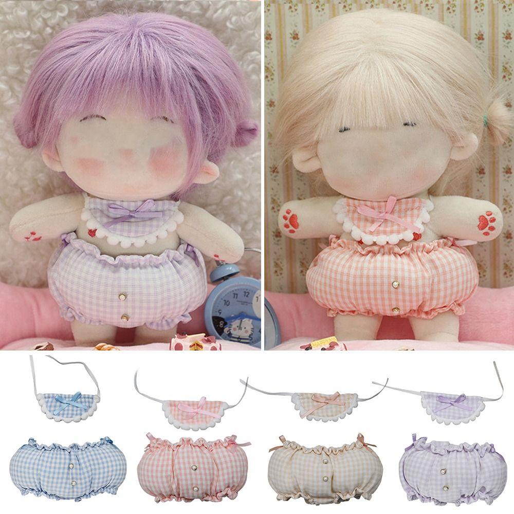 

Игровой домик, переодевание, игровой костюм, 20 см, кукольная одежда, штаны-хлеб, нагрудник, костюм в сетку, с кружевом и бантом