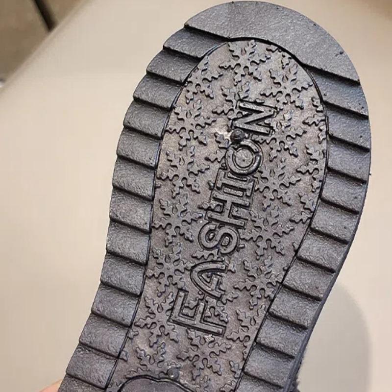 Girls' Snow Boots New Winter Soft Soles with Wool Thickened Princess Shoes Children Boys Cotton Shoes