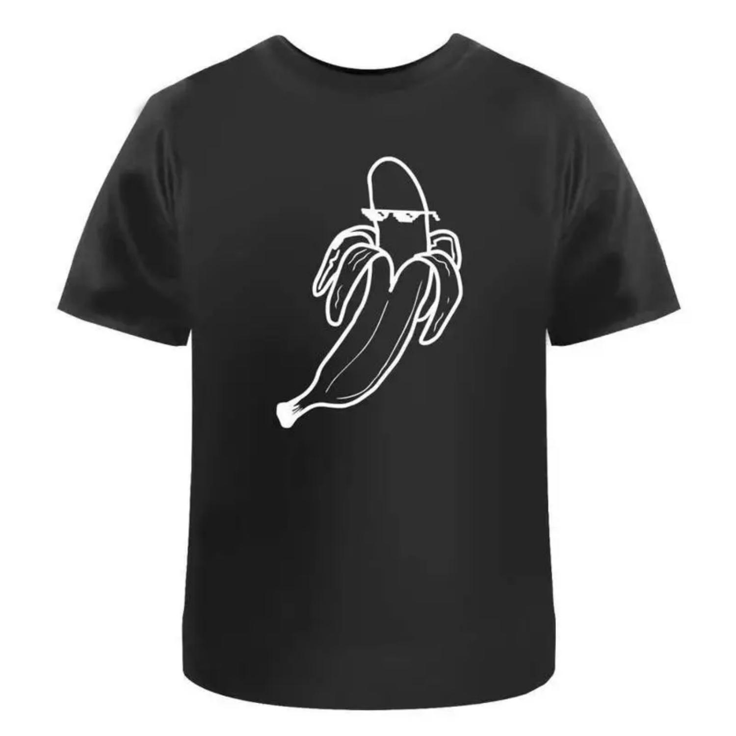 

Funny Banana Cotton T Shirt Ta040002 S чёрный