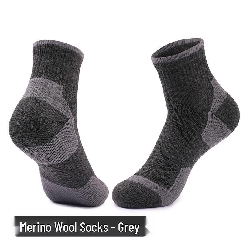 Merino Wool Thickened Sweat-Absorbing Socks (3 Pairs)