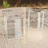 1 Stück Einfache Quadratische/Runde Acryl-Taschentuchbox Wohnzimmer Schreibtisch Transparente Serviettenbox Ins Stil Zuhause Kreative Badezimmeraufbewahrung