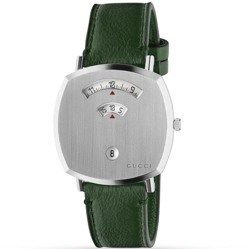 Gucci YA157412 rokturis kvarca unisex pulkstenis
