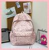 Schoolbag Leopard Print Casual Schoolbag Junior High School Student Girl Ins Style Niche High Value High School Student Backpack College Student 