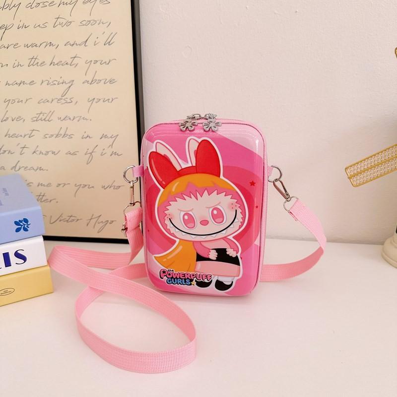 Labubu Capybara Pvc Childrens Bag With Animal Print And Cute Design For School Storage