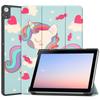 Tablet Case For Funda Docomo Dtab D-51c 2022 Case 10.1 Inch Folding Stand Smart Tablet Shell For Docomo Dtab D-51c Cover Auto Sleep/wake