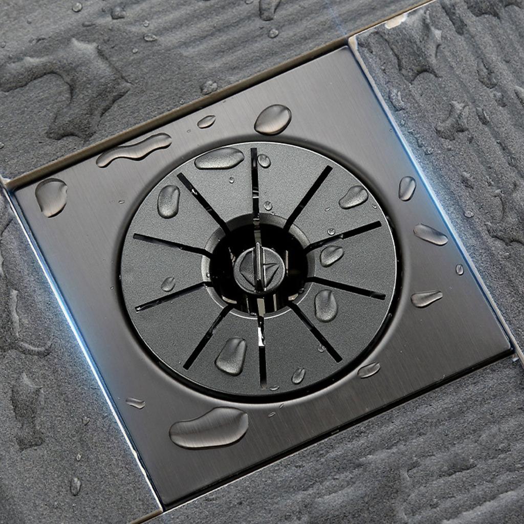 Magnetic Self Closing Floor Drain Prevent Odor and Water Backflow Easy Installation Suitable for Bathroom Hotel Travel