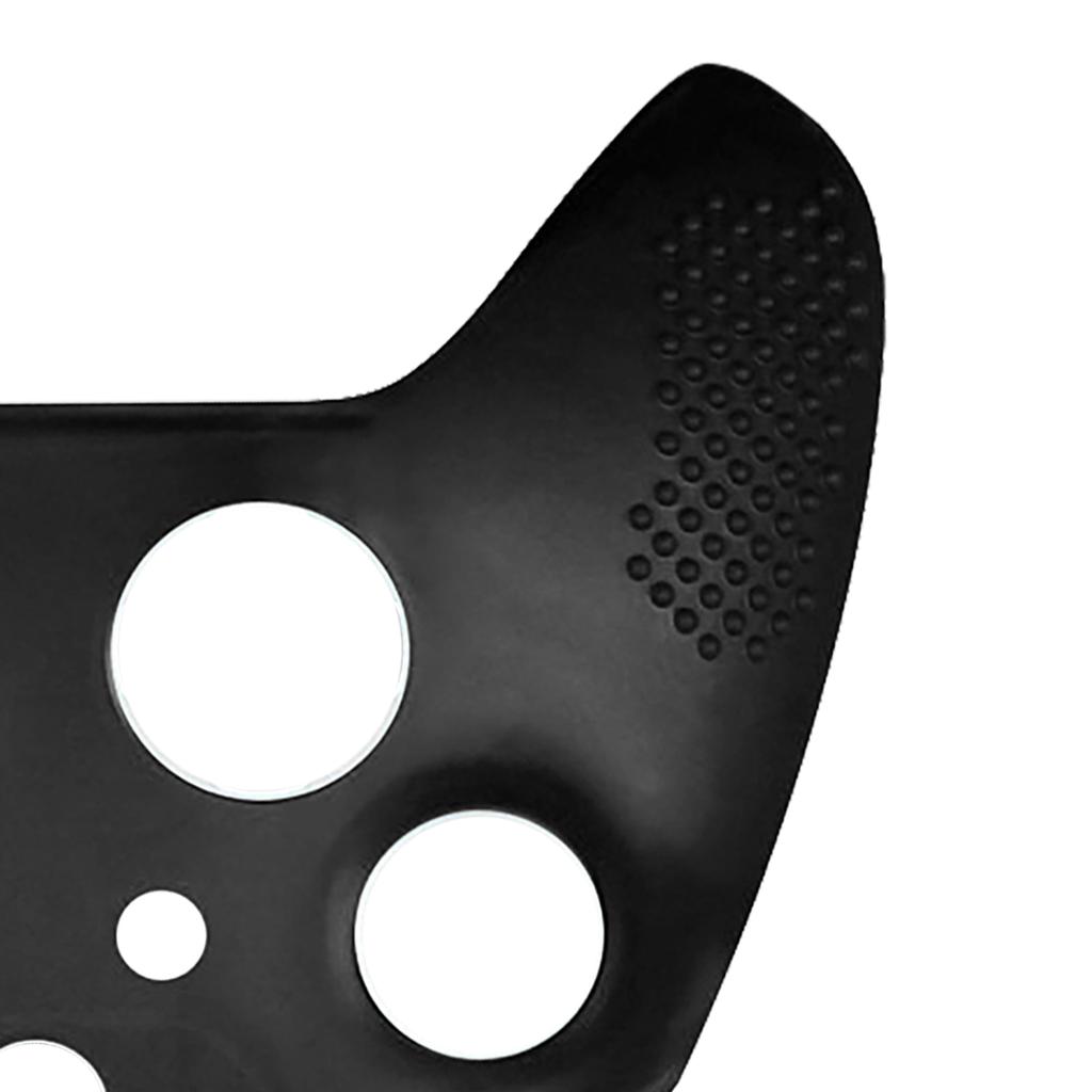 Gamepad Silicone Case Cover Slip Resistant Game Controller Protective Cover with Key Caps for XBOX ONE Slim Black
