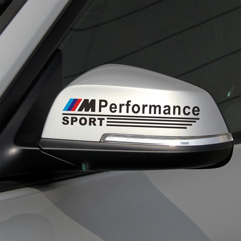 2 buc Autocolant și decal pentru oglinda retrovizoare auto Accesorii Insignă pentru BMW M E90 E60 F10 F30 E46 G20 X1 X3 X4 X5 X6 E70 F20 E39 E92 Stilizare