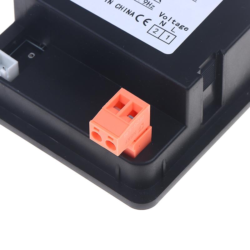 Digital Voltage Current Meter Panel Voltmeter Ammeter Frequency Meter Led Display Ac50-500V 1-120A Embedded Installation